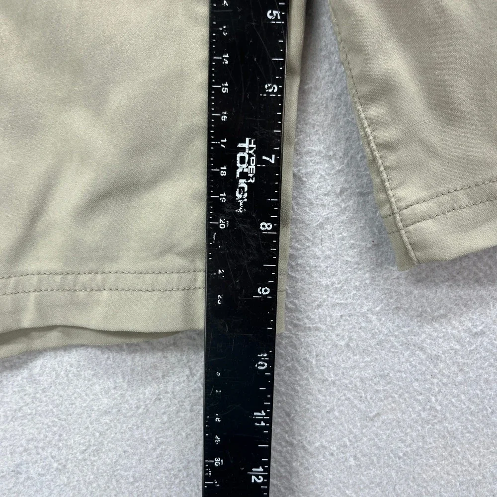 Gerry Cargo Shorts Mens 32 Tan Stretch Nylon Hiking Outdoor Utility Gorpcore